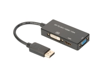 Adapter f21 displayport til hdmi/dvi/vga