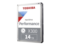 Toshiba X300 Performance - Harddisk - 14 TB - intern - 3.5 - SATA 6Gb/s - 7200 rpm - buffer: 512 MB