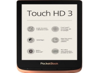 PocketBook Touch HD 3 E-bogslæser 15.2 cm (6 tommer) Kobber, Sort