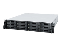 Synology RackStation RS2421+ - NAS-server - 12 brønner - kan monteres i rack - SATA 6Gb/s - RAID 0, 1, 5, 6, 10, JBOD - RAM 4 GB - Gigabit Ethernet - iSCSI støtte - 2U