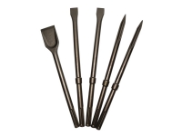 Makita - Meiselsett - flat, spiss, spade - 5 deler - SDS-max - lengde: 400 mm, 300 mm