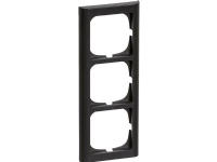 LAURITZ KNUDSEN FUGA® ramme Softline 63 3 modul koksgrå.