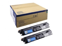 Brother TN900C - 2-pack - cyan - original - tonerpatron - for Brother HL-L9200CDWT, HL-L9300CDWT, HL-L9300CDWTT, MFC-L9550CDW, MFC-L9550CDWT