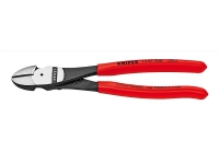 Knipex 74 01 180, Avbitertang, Kromvanadiumstål, Plast, Rød, 18 cm, 241 g
