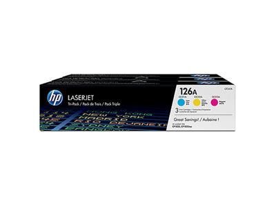 HP Toner 126A Tre farger