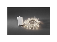 Konstsmide 3730-103 Mikro-lyskæde Antal pærer 240 LED (RGB) Varmhvid Oplyst Længde: 24 m