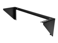 StarTech.com 3U Wall Mount Patch Panel Bracket - 19 in - Steel Vertical Patch Panel Mounting Bracket for Networking Equipment (RK319WALLV) - Monteringsbrakett - veggmonterbar - svart - 3U - 19