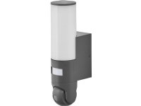 LEDVANCE Smart+ Wall Camera Control 4058075564602 AC34854 Udendørs LED-lampe med overvågningskamera Energiklasse: D (A - G) 16 W Varmhvid