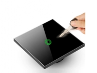 TOUCH LIGHT SWITCH ENKELT LED GLAS