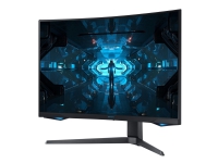 Samsung Odyssey G7 C32G74TQSU - G74T Series - QLED-monitor - kurvet - 32 - 2560 x 1440 WQHD @ 240 Hz - VA - 350 cd/m² - 2500:1 - DisplayHDR 600 - 1 ms - HDMI, 2xDisplayPort - svart