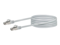Schwaiger - Nettverkskabel - RJ-45 (hann) til RJ-45 (hann) - 1 m - SFTP - CAT 6 - solid - hvit