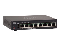 Cisco 250 Series SG250-08 - Switch - L3 - smart - 8 x 10/100/1000 - stasjonær