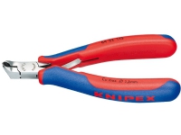 Knipex 64 52 115, Endekuttende tang, Stål, Blå, Rød, 11,5 cm, 69 g