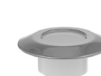 KARFA Rosetbøsning ABS Med rustfri kappe til 18 mm/ 3/8 rør. Kombineres med pakning 015520018 og passer med bøsningsrør 015546/47/49.018
