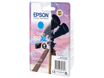 Epson Blekk 502XL Cyan