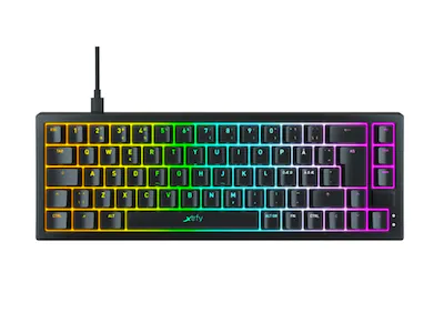 Xtrfy K5 Compact Gaming Tastatur (sort)