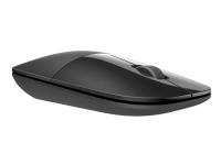HP Z3700 - Mus - blå LED - trådløs - 2.4 GHz - USB trådløs mottaker - svart