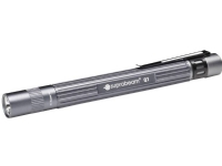 Suprabeam Q1 SUPRABEAM Q1 Penlight Batteridrevet LED (RGB) 14.2 cm Grå