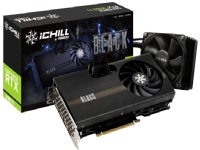 Inno3D iChiLL GeForce RTX 3080 Ti Black - Grafikkort - GF RTX 3080 Ti - 12 GB GDDR6X - PCIe 4.0 x16 - HDMI, 3 x DisplayPort - svart - LHR