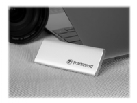 Transcend ESD240C - Solid State Drive - 240 GB - ekstern (bærbar) - M.2 - USB 3.1 Gen 2 (USB-C kontakt) - sølv