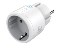 DELTACO SH-P01M - Smartplugg - trådløs - 802.11b/g/n - 2.4 Ghz