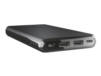 Trust Elsa - Strømbank - 10000 mAh - 37 Wh - 12 watt - 2.4 A - 2 utgangskontakter (USB)