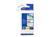 Brother TZe-M261 - Matt - selv-adhesiv - svart på matthvitt - Rull (3,6 cm x 8 m) 1 kassett(er) laminert teip - for Brother PT-P950 P-Touch PT-3600, 9700, D800, E800, P900, P950 P-Touch Cube XP PT-910