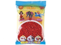 Hama Beads 201-05, Rød, Rørperle, 3000 stykker