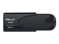 PNY Attaché 4 - USB-flashstasjon - 512 GB - USB 3.1