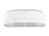 D-Link DGS 1008D - Switch - ikke-styrt - 8 x 10/100/1000 - stasjonær