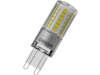 OSRAM 4058075432482 LED (RGB) Energiklasse E (A - G) G9 Kolbeform 4.8 W = 48 W Koldhvid (Ø x L) 18 mm x 118 mm 1 stk