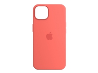 Apple - Baksidedeksel for mobiltelefon - med MagSafe - silikon - rosa pomelo - for iPhone 13