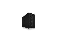 ICY BOX IB-3810-C31, HDD-kabinett, 3.5, SATA, Serial ATA II, Serial ATA III, 10 Gbit/s, Hot-swap, Sort