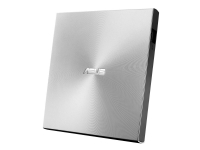 ASUS ZenDrive U9M SDRW-08U9M-U - Platestasjon - DVD±RW (±R DL) - 8x/8x - USB 2.0 - ekstern - sølv - for 15 ROG Strix G15 ROG Zephyrus Duo 15 ROG Zephyrus G14 TUF505 ZenBook 13