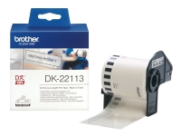 Brother DK-22113 - Blank - Rull (6,2 cm x 15,2 m) film - for Brother QL-1050, 1060, 500, 550, 560, 570, 580, 600, 650, 700, 710, 720, 820