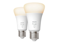 Philips Hue White E27 Lyskilde 806lm - Double Pack