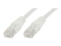 MicroConnect - Nettverkskabel - RJ-45 (hann) til RJ-45 (hann) - 1 m - UTP - CAT 5e - hvit