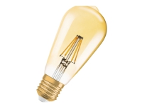 OSRAM Vintage 1906 LED CLAS ST - LED-filamentlyspære - form: ST64 - klar finish - E27 - 2.8 W (ekvivalent 21 W) - klasse F - varmt hvitt lys - 2400 K