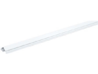 HAGER Yderlåg BRN 70025 PH for BRN 70130 Længde 2000 mm Perlehvid plast - (2 meter)