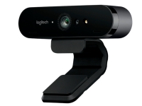 Logitech BRIO 4K Ultra HD webcam - Nettkamera - farge - 4096 x 2160 - lyd - USB