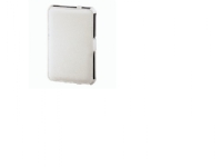 Hama Flap Case - Eske for nettbrett - ekte skinn - hvit - for Samsung Galaxy Tab