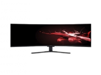 Acer Nitro EI491CR Sbmiiiphx - EI1 Series - LED-skjerm - kurvet - 49 - 3840 x 1080 DFHD @ 144 Hz - VA - 400 cd/m² - DisplayHDR 400 - 4 ms - 2xHDMI, DisplayPort - høyttalere - svart