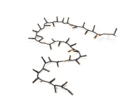 Konstsmide Cluster light 200, Garland, Polyvinylklorid (PVC), Sort, Innendørs, 2,2 cm, Rav