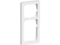 LAURITZ KNUDSEN LK FUGA® Antibakteriel ramme Baseline 63 2,5 modul hvid.