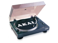 Akai TTA05USB, Beltedrevet platespiller, Manuell, Svart, 22 1/3,45 RPM, 50 dB, 22 cm