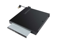Lenovo Tiny IV DVD Burner Kit - Platestasjon - DVD-skriver - USB - ekstern - for ThinkCentre M70 M70q Gen 2 M75q Gen 2 M80 M90 M90q Gen 2 ThinkStation P340 P350