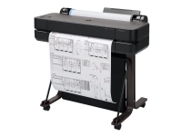 HP DesignJet T630 - 36 storformatsskriver - farge - ink-jet - A0, ANSI D, Rull (91,4 cm x 45,7 m) - 2400 x 1200 dpi - inntil 0.5 min/side (mono) / inntil 0.5 min/side (farge) - USB 2.0, LAN, Wi-Fi