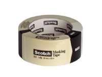 3M 2010-48C, For generelle formål, Beige, Universell, Ru, Smooth (glatt), 1 dager, 50 m, 48 mm