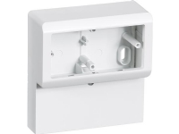 LAURITZ KNUDSEN OPUS® 66 panelunderlag hvid, for FUGA 2 modul antenne/dataudtag.