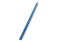 GBC CombBind - 12 mm - 21 ringer - A4 (210 x 297 mm) - 95 ark - blå - 100 stk plastbindekam - for P/N: 2101435, 4400399, IB271106, IB271717